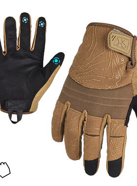 战术手套CS触屏防护户外登山攀爬格斗防滑手套摩托车运动骑行手套