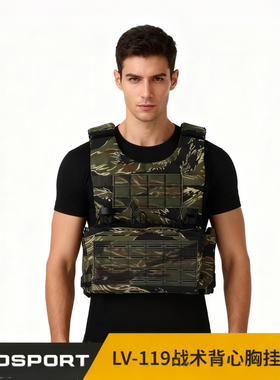 WOSPORT LV-119战术背心胸挂套装