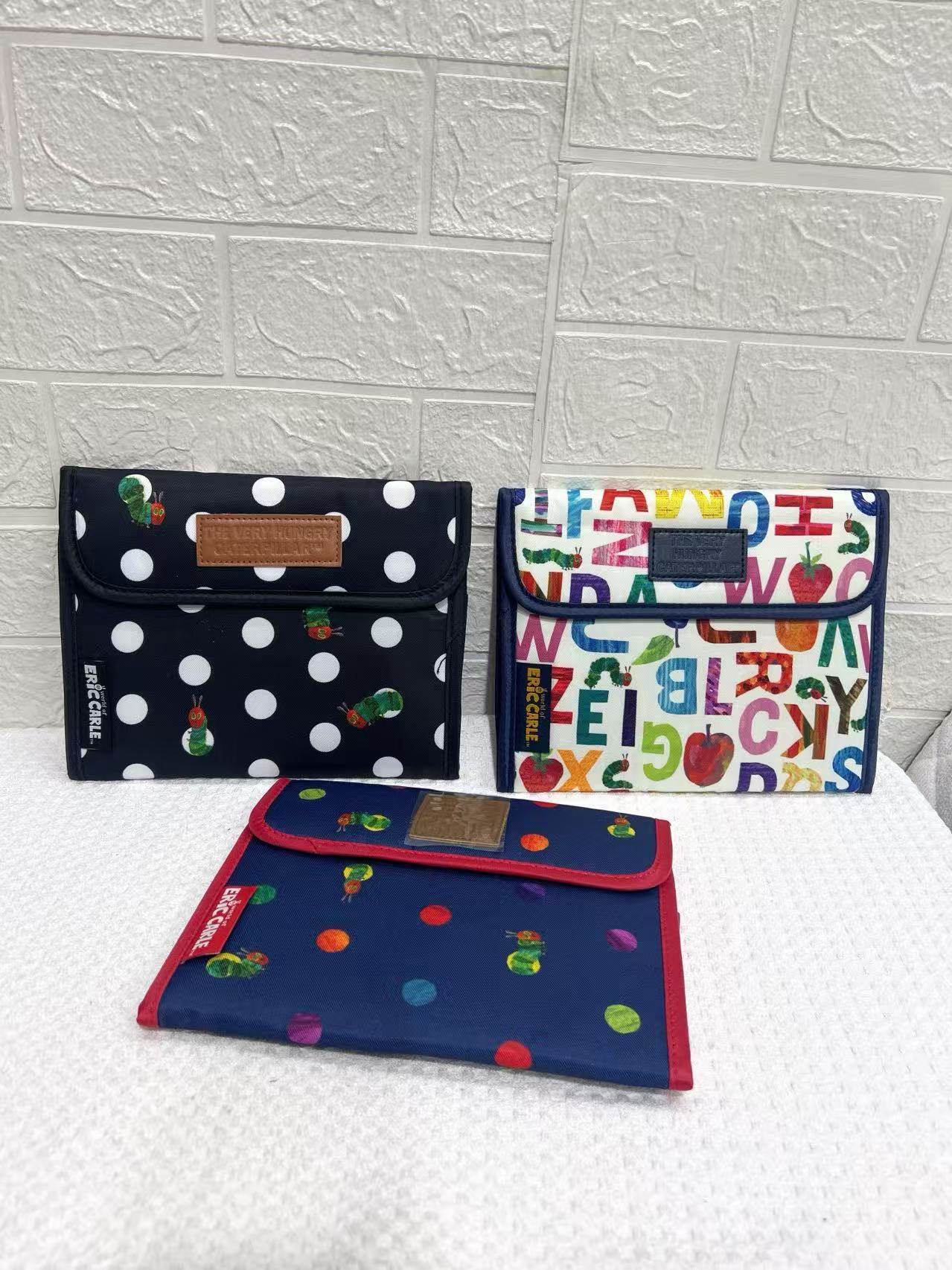 日本卡通毛毛虫母子手账包出生证明户口收纳包孕妇宝宝票据证件包,收纳整理,化妆包,淘宝优惠券,粉丝福利购,淘宝优惠卷