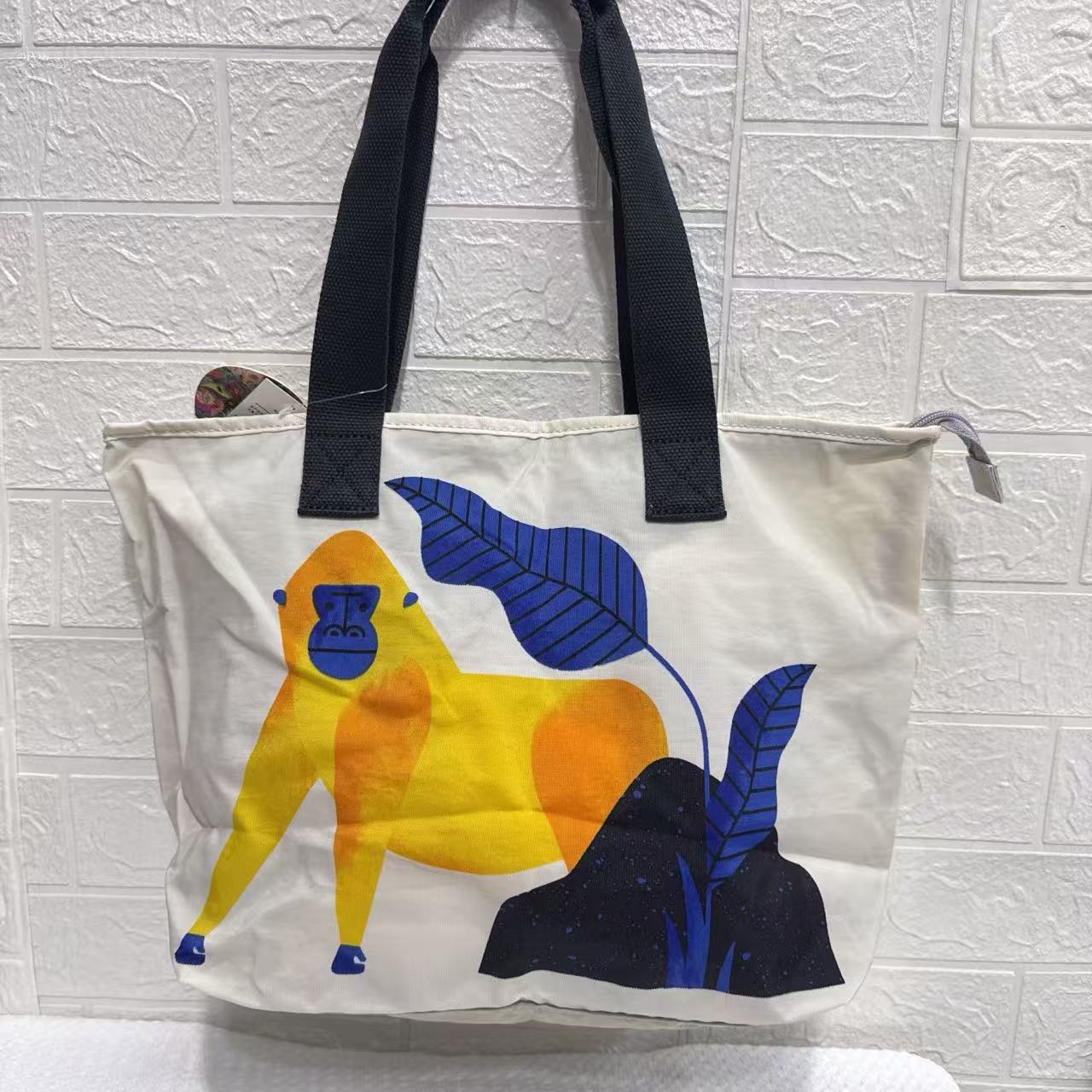 外贸尾货出口台湾简约轻便单肩包防水休闲通勤托特包购物包