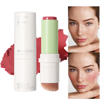 双头腮红棒欧美裸妆腮红