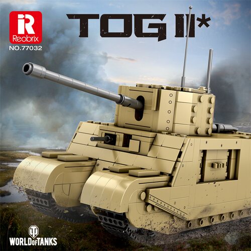 臻砖77032TOG2坦克飞机积木