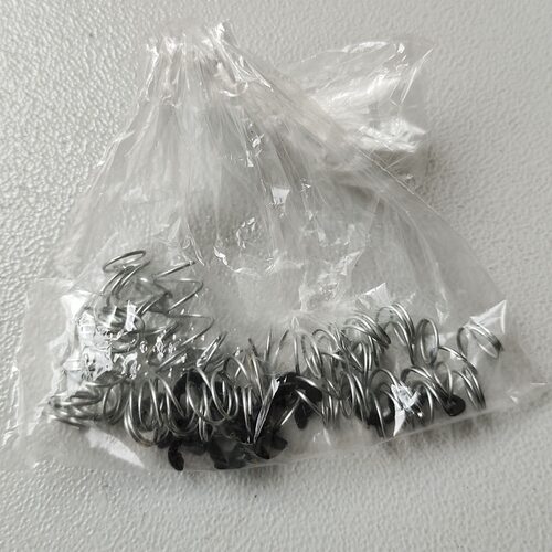 包邮一包20套燃气灶点火针配件弹簧卡扣卡簧陶瓷打火针感应针配件