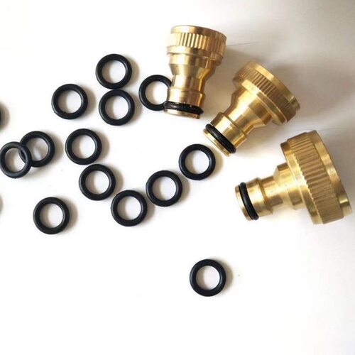 洗车奶嘴黑色O型圈密封垫硅胶垫片4分水龙头快速接头水枪维修配件