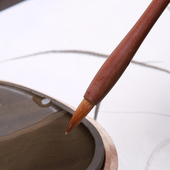 弘韵千枝秀 纯中狼毫 纯狼毫毛笔小楷小号小行书法创作国画练习