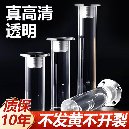 透明亚克力支撑脚电视柜悬浮支撑