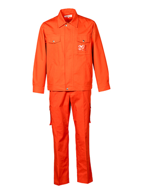 采馨定制夏季工作服 长袖套装防护服劳保工装 E系列