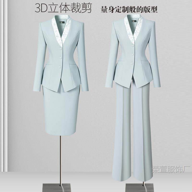 春秋新款女职业西装套装工作服