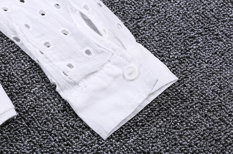 Chemise fille à manche longue - Ref 2087350 Image 4