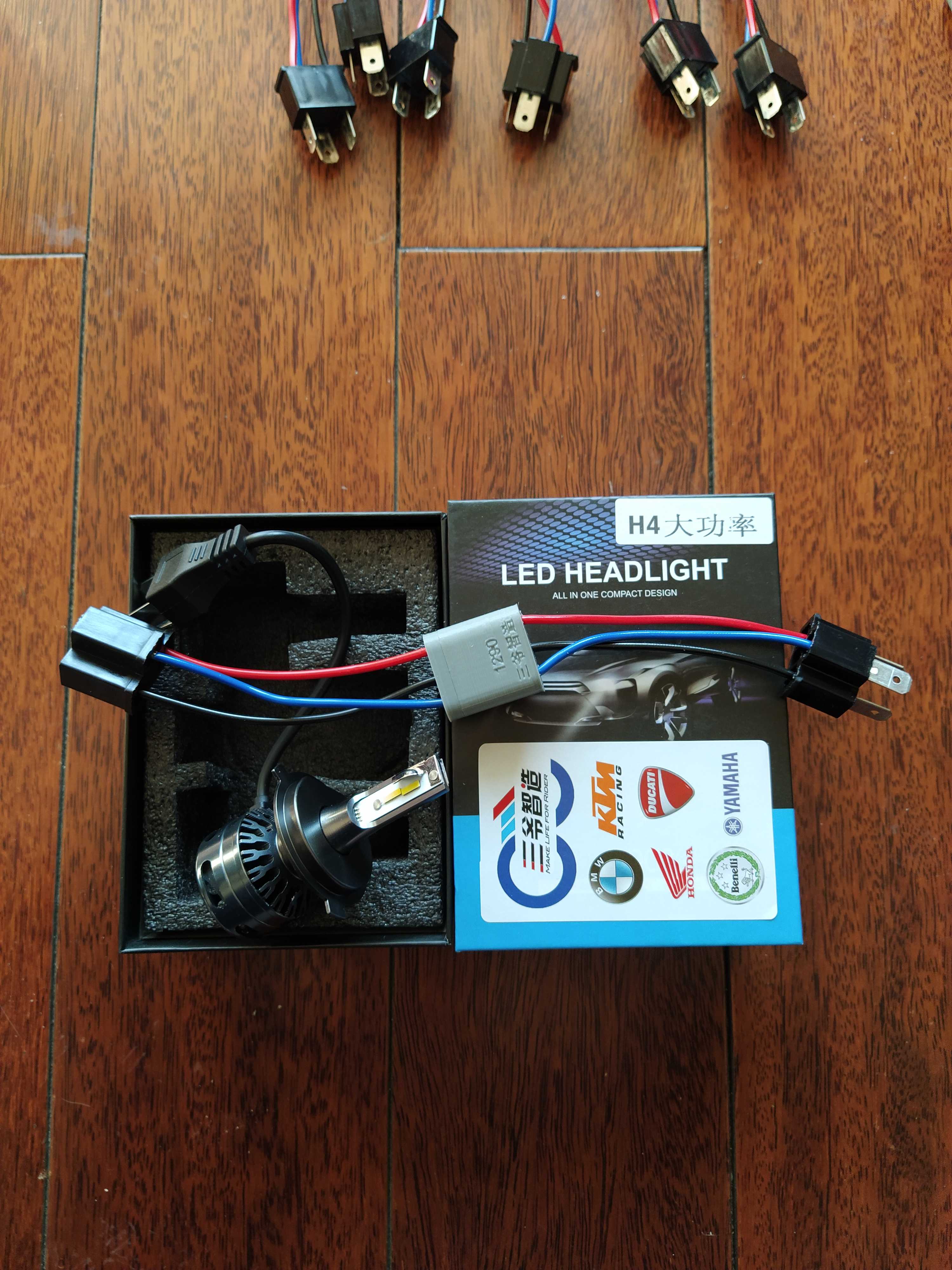 无损改装KTM三爷智造LED灯泡