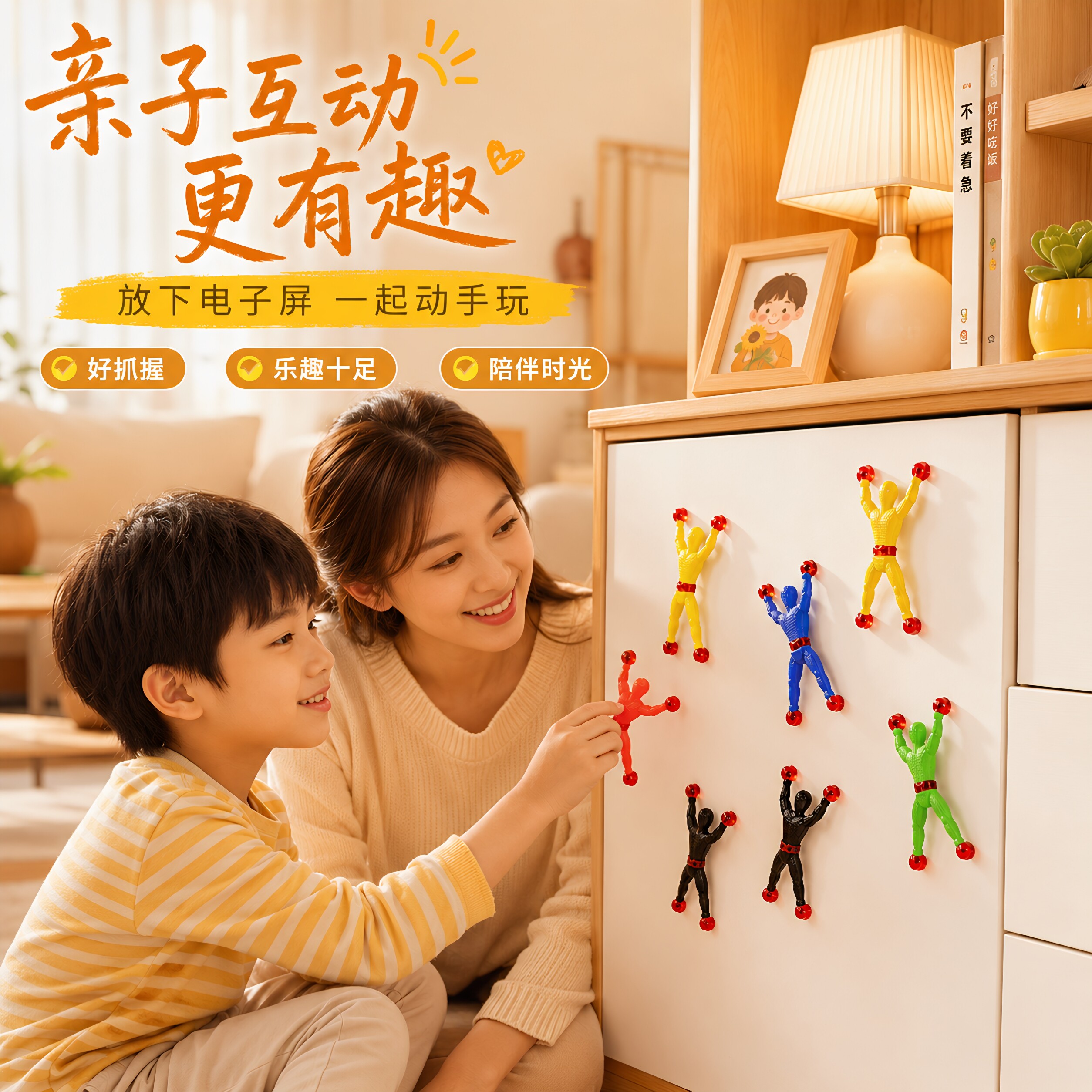 爬墙蜘蛛人玩具解压神器创意粘性