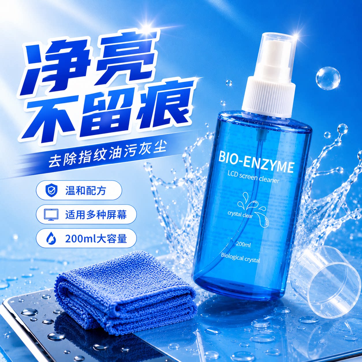 手机电视平板通用除尘清洁套装