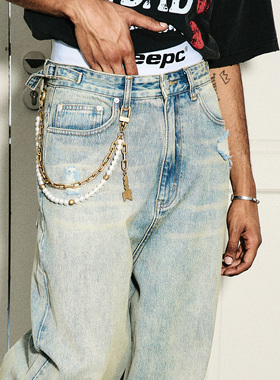 STEEPC 宽腰头松紧弹力提花经典LOGO平角内裤男女