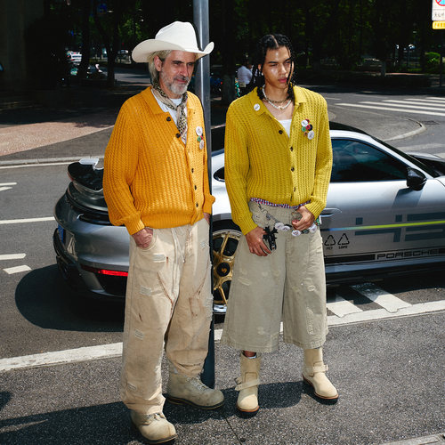 STEEPC开衫棉翻领针织