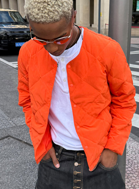 STEEPC 可收纳胶囊*90白鸭绒F1双子星绗缝保暖轻薄夹克羽绒服外套