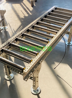 标准钣金多楔带式滚筒输送机间距60 90 120安装维护方便美观简洁