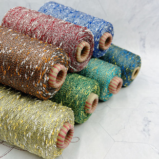 250克标价 万能百搭结子纱配线迷你颗粒纱马海毛羊绒线衣服配线