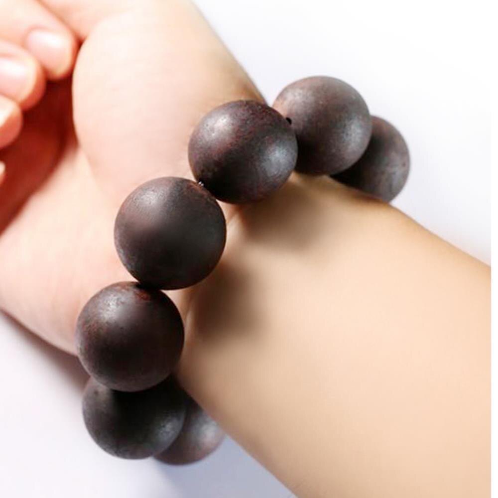 缅甸天然小叶奇楠降真香手串佛珠黄油满油沉香土埋老料手链