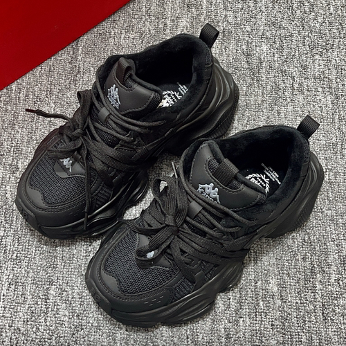 【正品】女舒适加绒内里休闲保暖低帮老爹鞋K0D85MC37CJ-990R