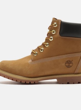 添柏岚Timberland女款经典大黄靴户外防水高帮马丁靴 10361-713