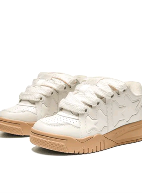 【正品】秋冬女子防滑耐磨加绒星星鞋面包鞋K0D85CC35CJ-024