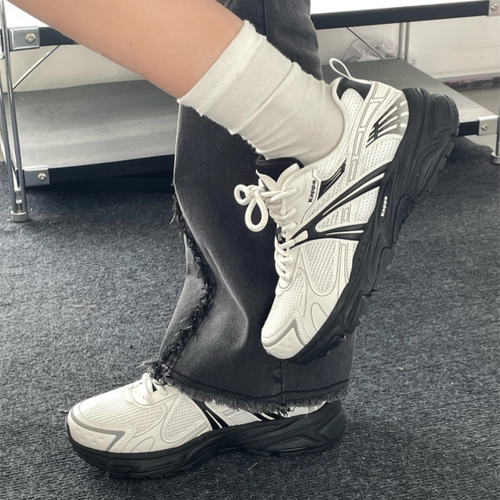 【正品】女子 减震耐磨网面老爹鞋 跑鞋 K0F25MC10CJ-012