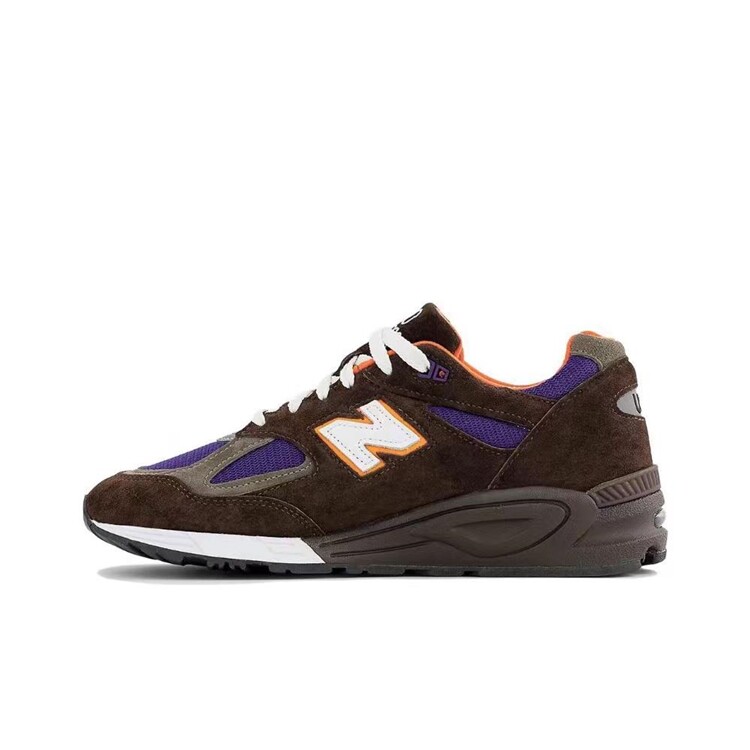 【微瑕】 New Balance Made in USA 990V2 NB复古慢跑鞋M990BR2