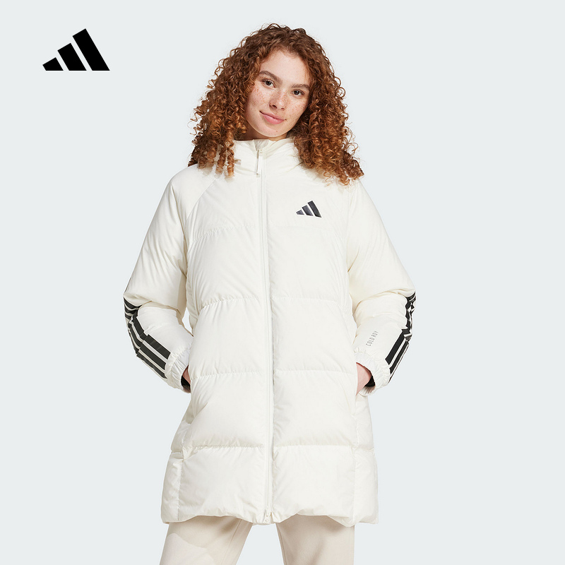 adidas阿迪达斯女子冬季保暖运动休闲羽绒服外套JG3856