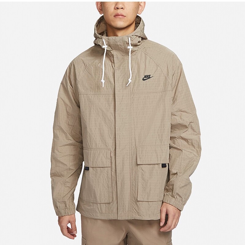 Nike耐克正品春季新款男士连帽防风休闲运动外套FN3109-247