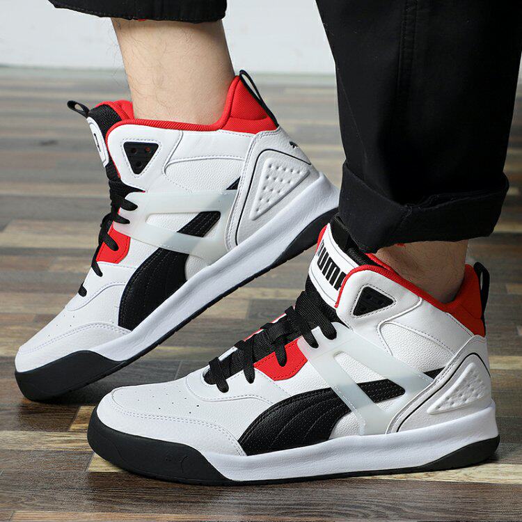 Puma/彪马2023夏季新款男女鞋高帮板鞋运动轻便休闲鞋374139-01