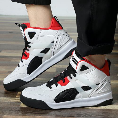 Puma/彪马2023夏季新款男女鞋高帮板鞋运动轻便休闲鞋374139-01