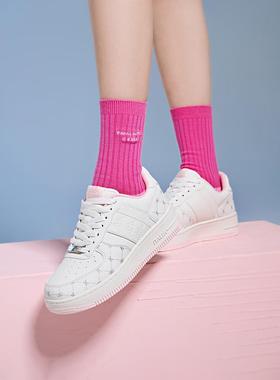 【正品】女鞋厚底休闲运动鞋百搭板鞋 K0E45CC06CJ-0106