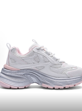 【正品】女款运动休闲舒适增高 低帮老爹鞋 K0F25MC39CJ-012B