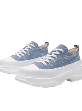 【正品】女可可托海系列 厚底帆布休闲鞋K0E25CC17CJ-8322