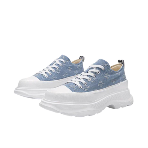 【正品】女可可托海系列 厚底帆布休闲鞋K0E25CC17CJ-8322