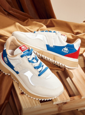 【正品】 男女同款复古休闲时尚潮流低帮跑步鞋 K0CX5MM01-012A