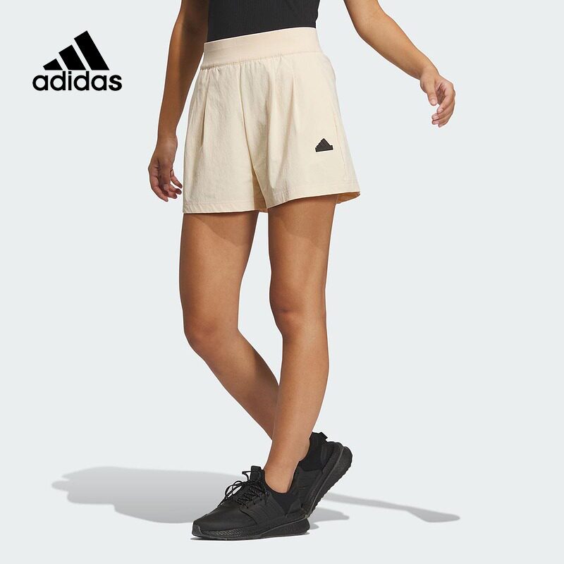 Adidas阿迪达斯短裤女裤24夏新款城野共生运动裤透气休闲裤IM8829