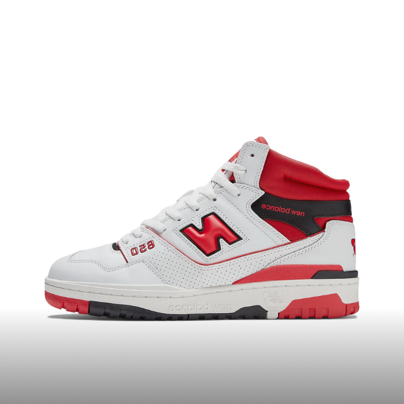 New Balance BB650耐磨徽标高帮运动休闲板鞋BB650RWR