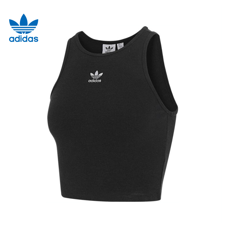 adidas阿迪达斯三叶草夏季女子运动休闲无袖T恤背心IJ8251