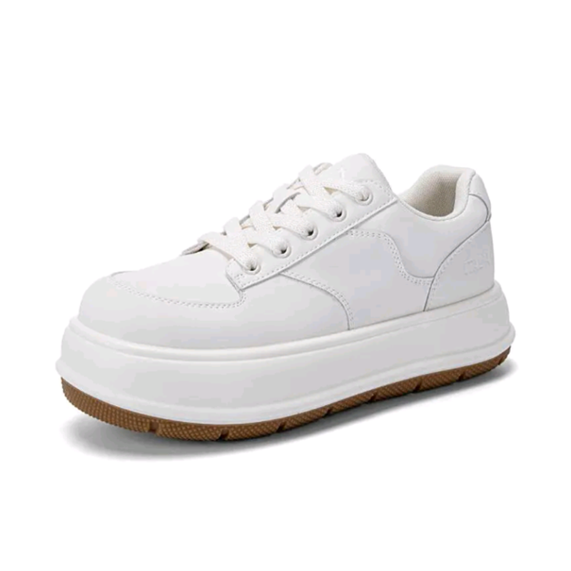 【正品】 女子清新简约 复古厚底防滑耐磨板鞋K0E25CC59J-01