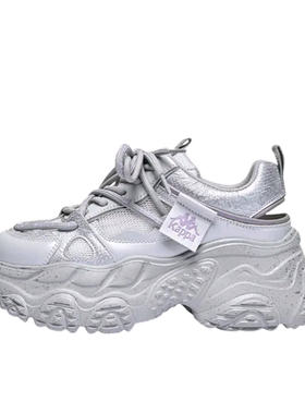 【瑕疵 39码】女Y2K复古跑鞋潮流前卫增高老爹鞋K0E45MC51J-1118A