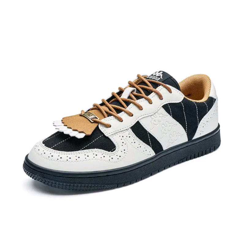 【正品】Kappa男女潮流百搭复古英伦运动休闲板鞋 K0FW5CC99CJ-01