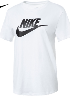 Nike耐克短袖女装夏季新款跑步运动服休闲圆领上衣T恤DX7907-100