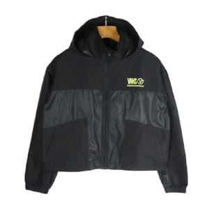 万斯VANS女子春秋连帽梭织连帽夹克外套 VN0A54KHBLK