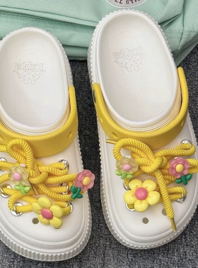 【正品】女子潮流可爱凉拖 厚底洞洞鞋K0F25LL56CJ-012