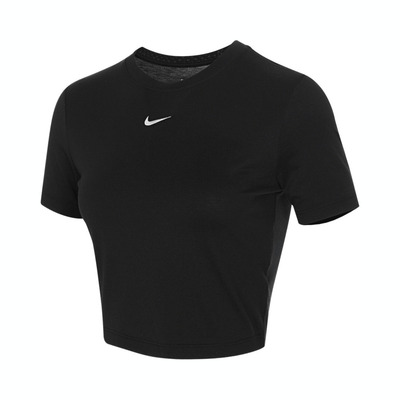 nike耐克夏季女子运动训练短款修身休闲短袖T恤FB2874-010