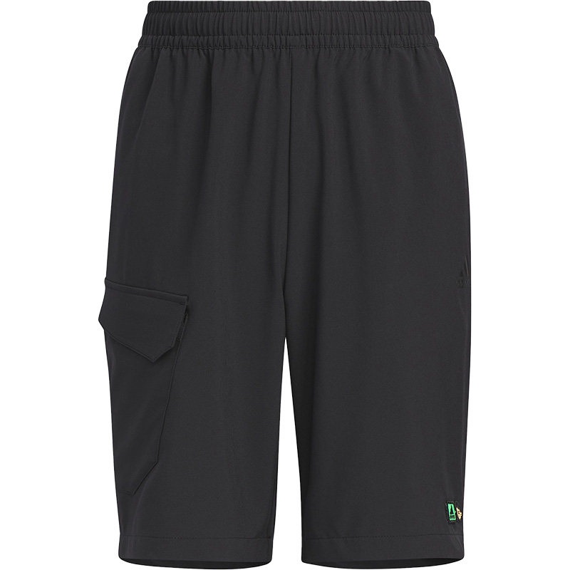 Adidas阿迪达斯2023夏新款男大小童速干薄款透气运动短裤IN3279
