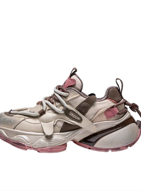 【瑕疵】做旧脏脏鞋厚底加绒老爹鞋 女款K0D85MC52CJ1-602