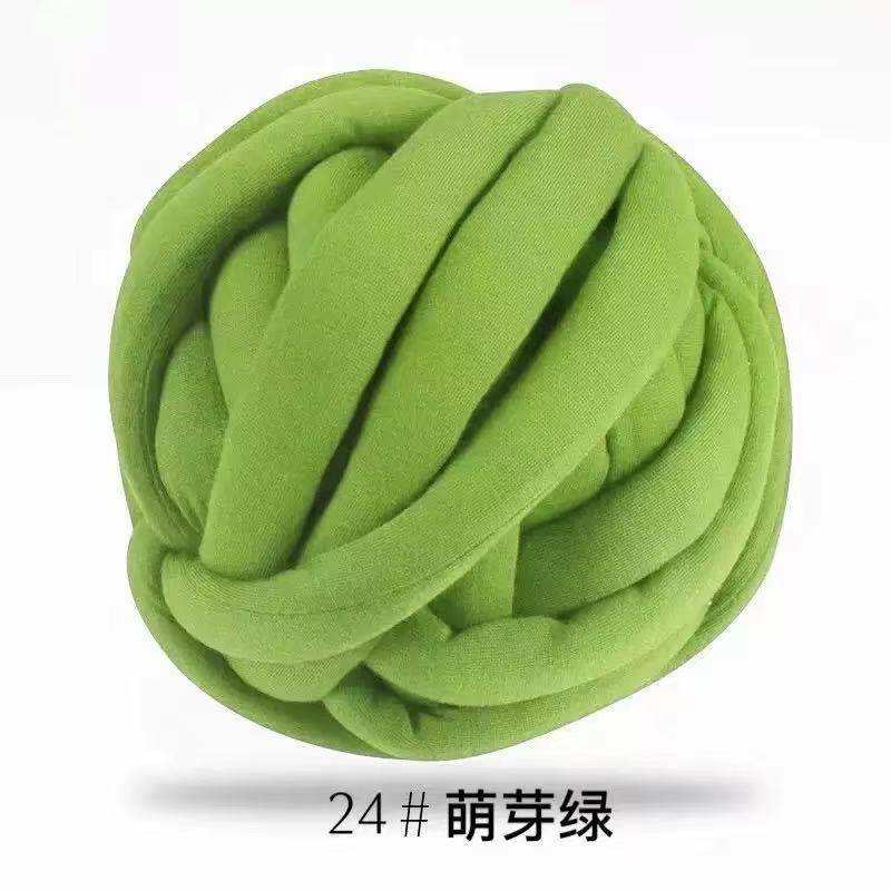 超粗冰岛灌心棉ins毛线手工编织地毯diy包包猫窝儿抱枕球床围特粗