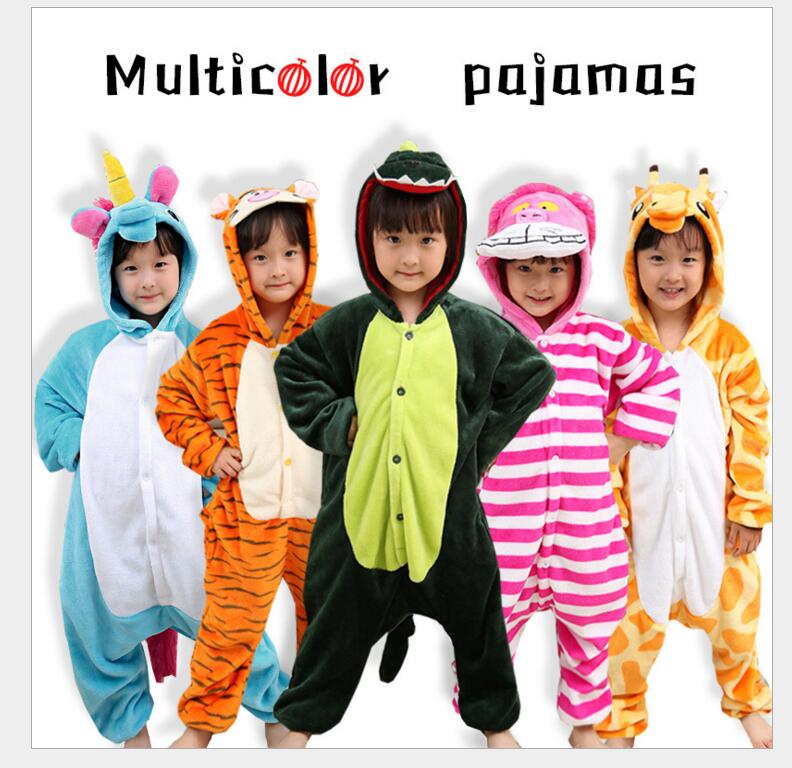 恐龙可爱表演出秋冬季连体睡衣